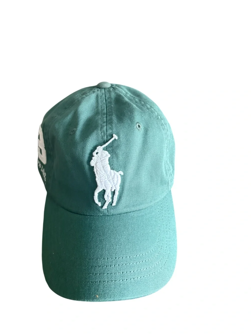 Polo Ralph Lauren Men’s Green 5 Panel Twill Baseball Cap OS